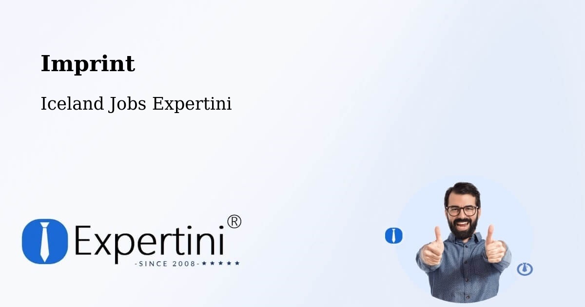 Imprint – Stykkishólmur - Iceland Jobs Expertini